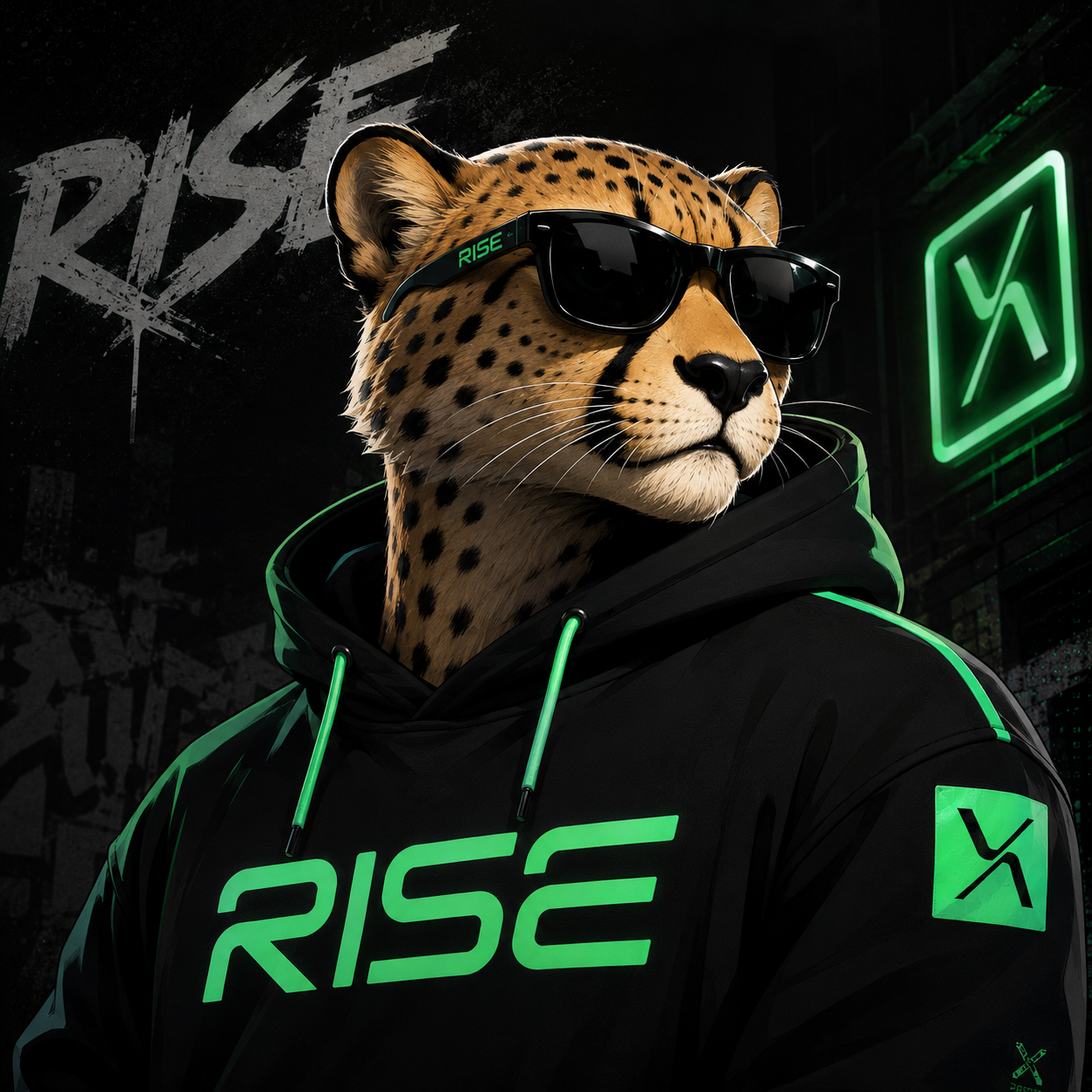 RiseScreener mascot